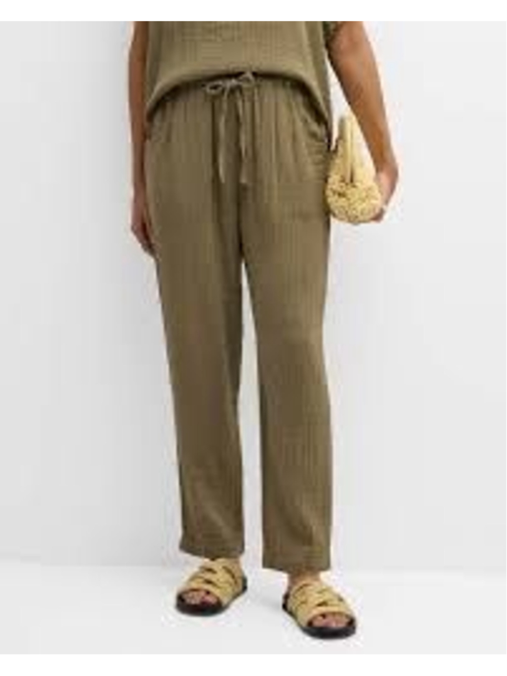 Xirena Brinkley Straight-Leg Cotton Gauze Pants size XS 100% cotton breathable